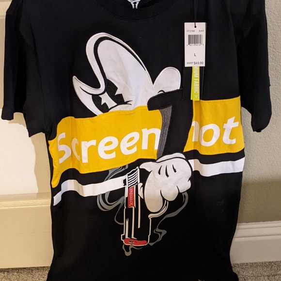 Screenshot brand Men's Hipster Hip-Hop Premium Technique Tee - Picture 2 of 2